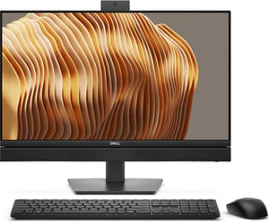 DELL Pro QC24250 Intel Core Ultra 7 265 61 cm (24") 1920 x 1080 px Ekran dotykowy All-in-One PC 16 GB DDR5-SDRAM 512 GB SSD Windows 11 Pro Wi-Fi 6E (802.11ax) Czarny