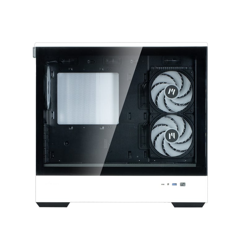 Zalman P30 BW zabezpieczenia & uchwyty komputerów Mini Tower Czarny