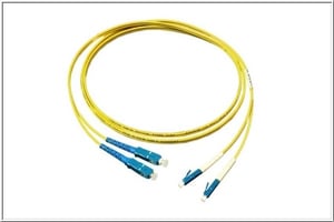 Alcasa LW-905LS InfiniBand/Fiber Optic Cable, 5 m, 2x LC, 2x SC, Blue, Yellow