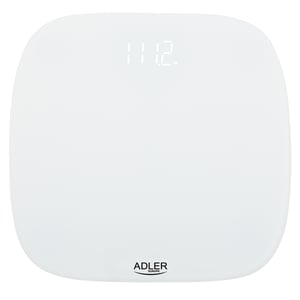 Adler AD 8176 Square White Electronic Personal Scale