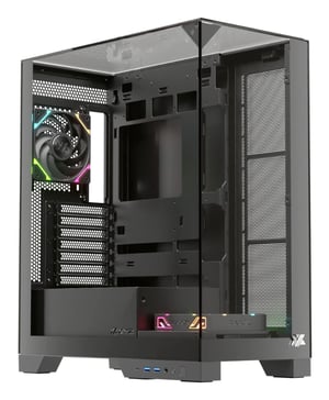 XYZ TRIFECTA Midi Tower Czarny