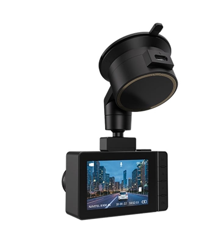 Navitel R900 4K 4K Ultra HD Bateria, Zapalniczka Czarny