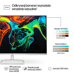 HP Series 5 31,5-calowy monitor seria 5 FHD – 532sf