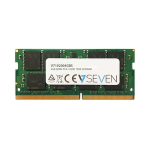 V7 V7192004GBS minnesmodul 4 GB 1 x 4 GB DDR4 260-stifts SO-DIMM