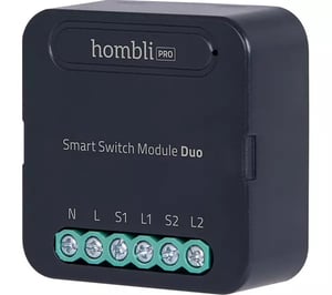 Hombli HBMD-0100 elströmbrytare Smart strömbrytare Svart