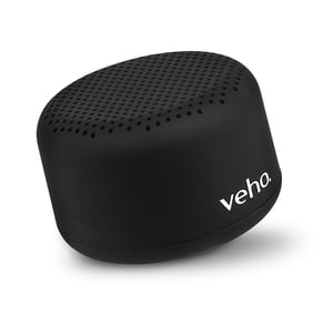Veho M3 Portable Mono Speaker, Black, 3 W