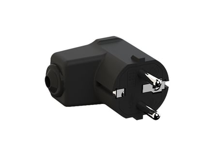 Bachmann 960.102 adapter wtyczek zasilających Typu F Czarny
