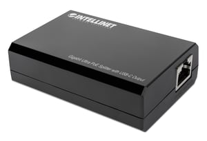Intellinet 561693 Network Splitter, PoE Support, Black