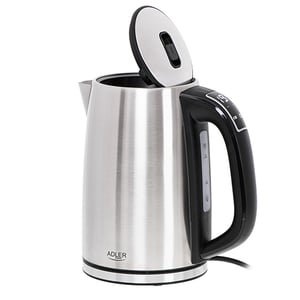 Adler AD 1340 czajnik elektryczny 1,7 l 2200 W Czarny, Srebrny