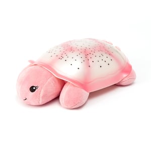 Cloud B Twinkling Twilight Turtle nocna lampka dziecięca Wolnostojący Różowy