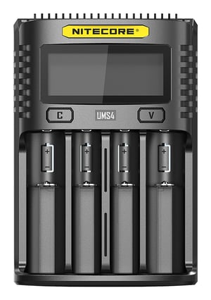 Nitecore UMS4 Battery Charger Battery for Home Use DC