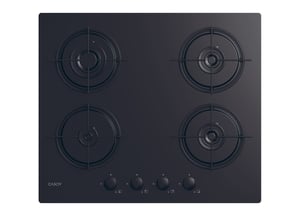 Candy CVW6BB Schwarz Einbau 60 cm Gas 4 Zonen