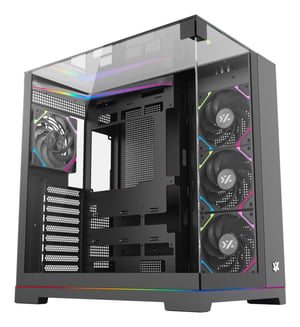 XYZ TESSERACT A-RGB Tower Czarny