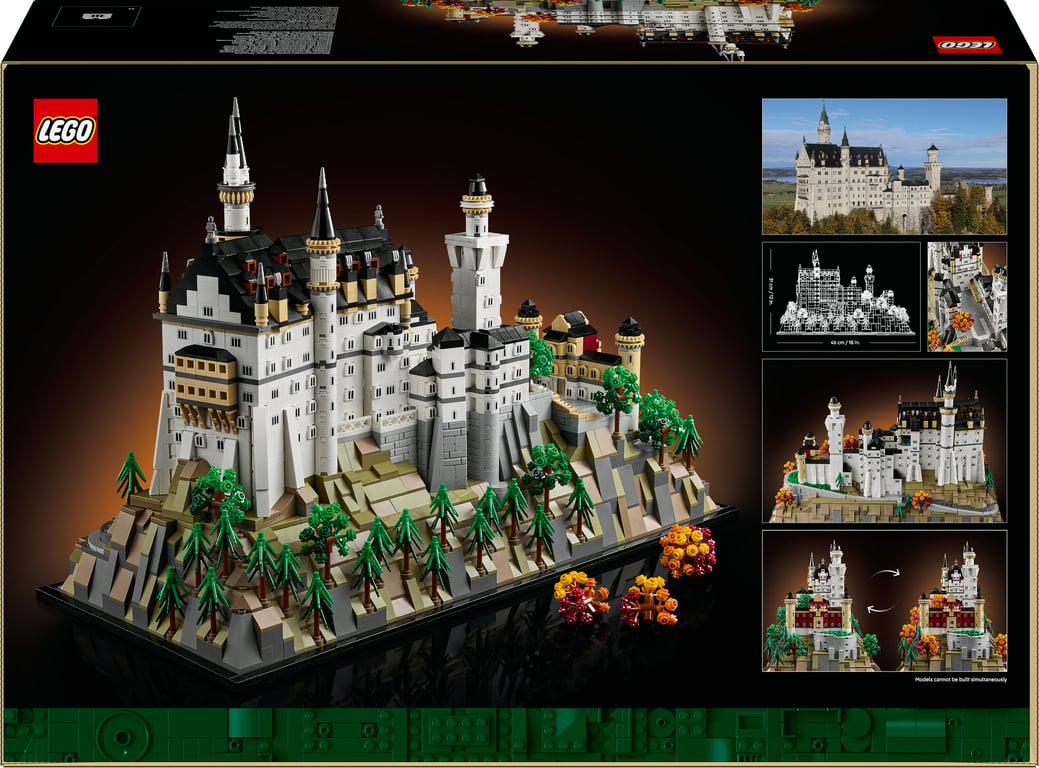 фото Блоковий конструктор LEGO Architecture Замок Нойшванштайн (21063)