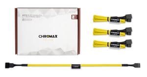 Noctua NA-SEC1 CHROMAX.YELLOW Przedłużacz kabla