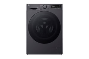 LG V5WD95SLIMB Freestanding Front-Loading Washer-Dryer, Black