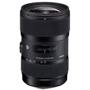 Sigma 18-35mm F1,8 DC HSM Kamera IP Obiektyw standardowy Czarny