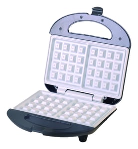 Camry Premium CR 3019 Waffle Maker, 2-slot, 700 W, Stainless Steel, Black