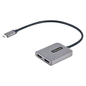 StarTech MST14CD122HD extern grafikkort via USB 3840 x 2160 px Svart, Grå