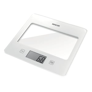 Sencor SKS 5020WH Kitchen Scale, White, Electronic Kitchen Scale