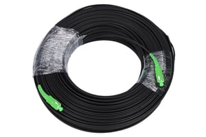 Extralink Patchkabel SC/APC-SC/APC Platt hängande, single-mode, Simplex, G.657A2, 100 m