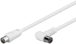 Microconnect COAX015WA koaxialkabel 1,5 m IEC Vit