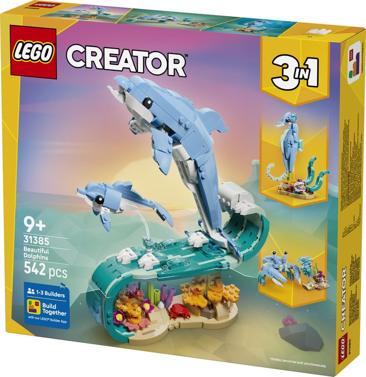 LEGO Creator Zwierzęta morskie: piękny delfin