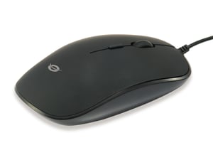 Conceptronic REGAS01B Maus Büro Beidhändig USB Typ A Optisch 1200 DPI