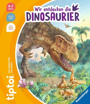 tiptoi 49286 bok Dinosaurier Tyska 16 stron(y) Inbunden