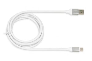 iBox IKUMTCWQC USB-kabel USB 2.0 1,5 m USB A USB C Vit