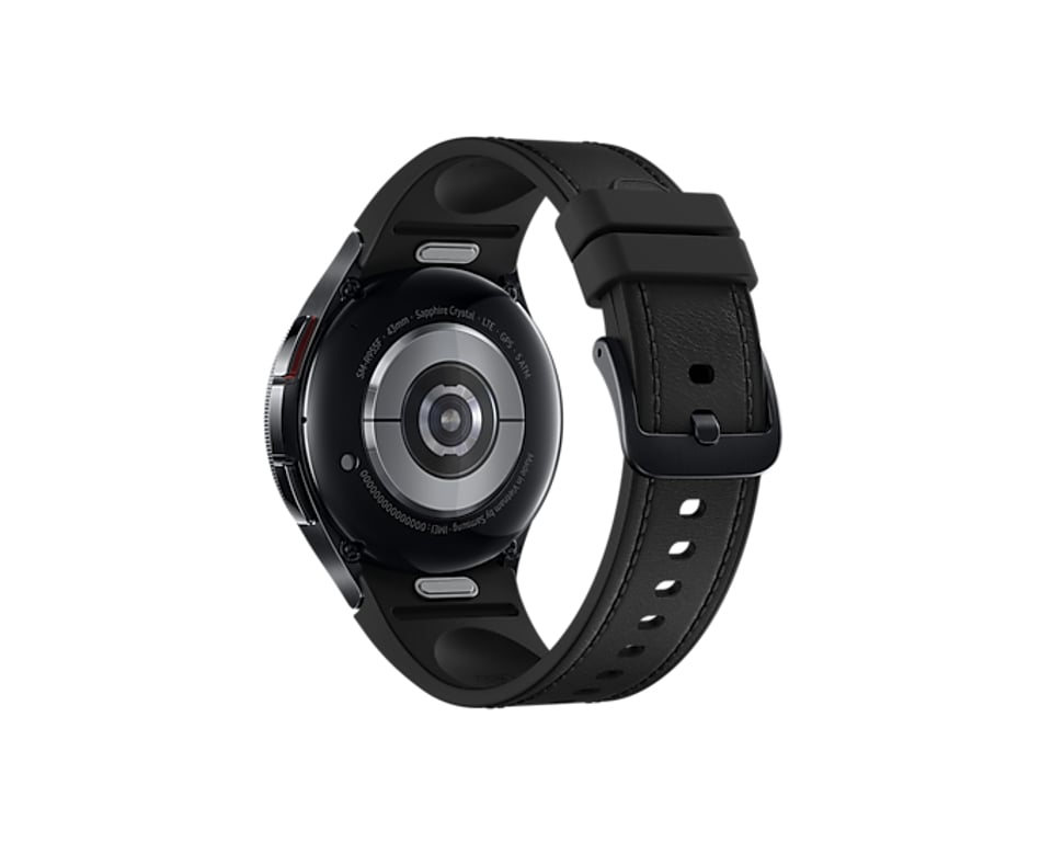 фото Смарт-годинник Samsung Galaxy Watch6 Classic 43mm eSIM Black (SM-R955FZKA)