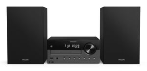 Philips TAM4505M2/12 hemmaudioanläggning Mikro-hemmaudiosystem 80 W Svart, Mörkgrå