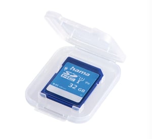 Hama 00095989 etui na karty pamięci 1 kart(y) Polipropylen (PP) Przezroczysty