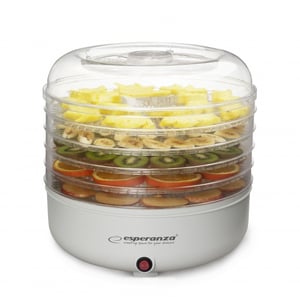 Esperanza EKD001 matavfuktare, genomskinlig, vit, 125 W