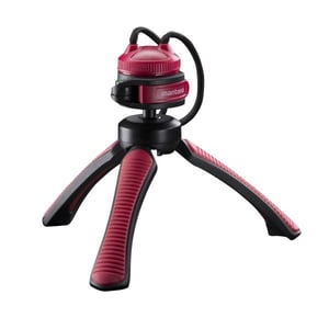 Mantona 21408 statyw Smartfon/aparat cyfrowy 3 x noga Czarny, Czerwony
