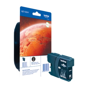 Brother LC-1100HYBK ink cartridge, 1 pc. Genuine Black