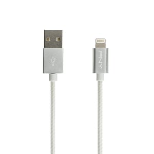 PNY 1,2 m USB/Lightning 1,2 m Silber