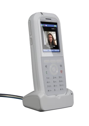 AGFEO DECT 77 IP telefon VoIP Biały TFT