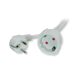 VALUE 19.99.1178 kabel zasilające Biały 10 m CEE7/7
