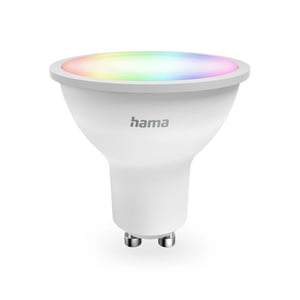 Hama 00176642 LED Bulb, Daylight, Warm White, 4.9 W, GU10 F