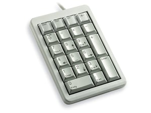 CHERRY G84-4700 numeriskt tangentbord för bärbar dator/PC, USB, grå