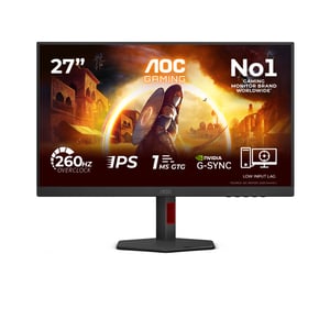 AOC G4 27G4ZR monitor komputerowy 68,6 cm (27") 1920 x 1080 px Full HD LED Czarny, Czerwony