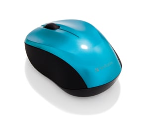 Verbatim Go Nano-mus, tvåhandsmodell, RF-trådlös, 1600 DPI