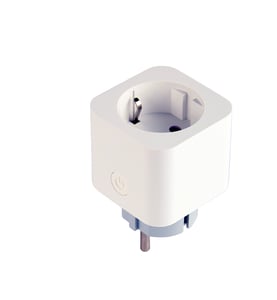 Gembird TSL-PS-S1M-01-W eluttag av typ F, vitt