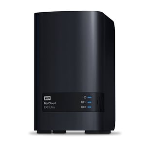 Western Digital My Cloud EX2 Ultra NAS Marvell Armada 385 Armada 385 1 GB DDR3 24 TB HDD Schwarz