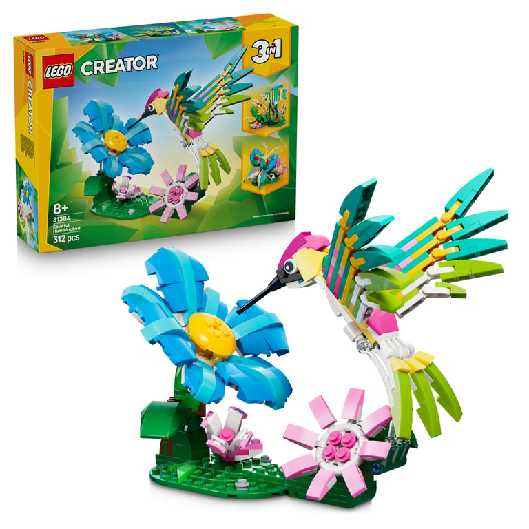 LEGO Creator Dzikie zwierzęta: kolorowy koliber