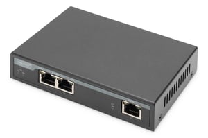 Digitus 2-portowy przedłużacz Gigabit 4PPoE, 802.3at, 60 W