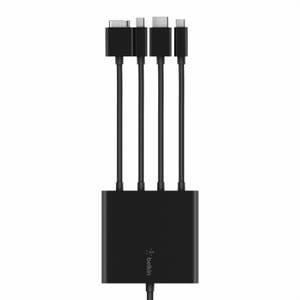 Belkin B2B166 2.4 m USB Type-C Cable Adapter, Black