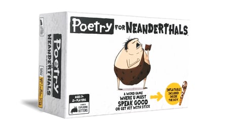Asmodee Poetry for Neanderthals Gra planszowa Słowo
