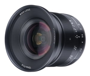7Artisans A601B-II 12 mm F2,8 MKII Spiegellose Kamera/Spiegelreflexkamera mit einem Objektiv Ultraweitwinkelobjektiv Schwarz